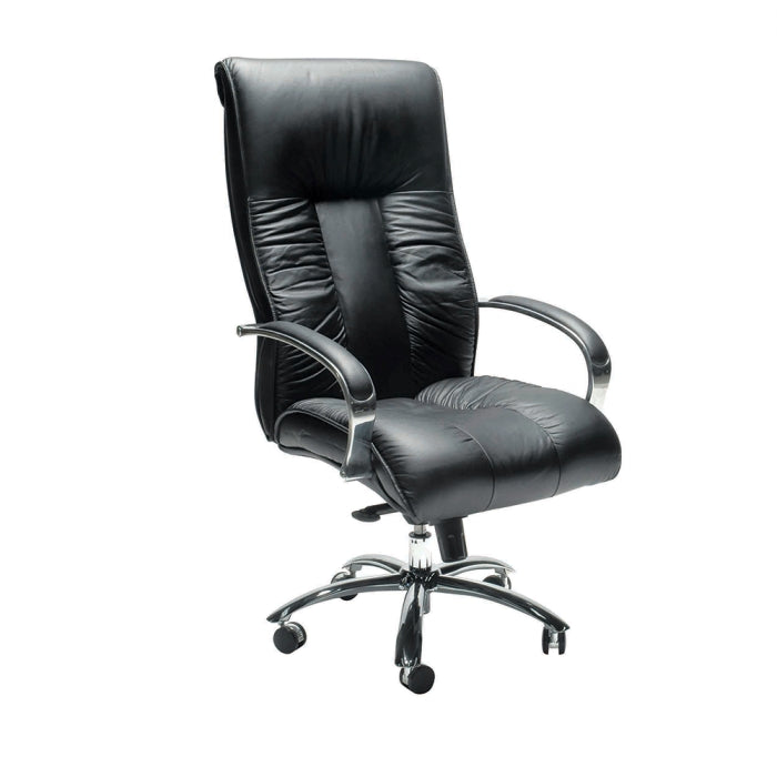 Big Boy Directors Executive Leather Chair High Back Black With Arms Black_1014315_FSBIGHBBK