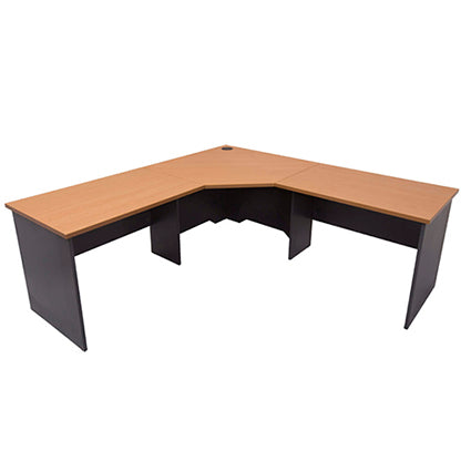 Rapid Workstation 1500X1500X600 3 Piece Cherry/Ironstone_1015182_RWCWS1515 C/I