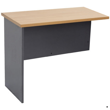 Rapid Worker Open End Return 1200X600 Beech/Ironstone_1015225_CR12 B/I