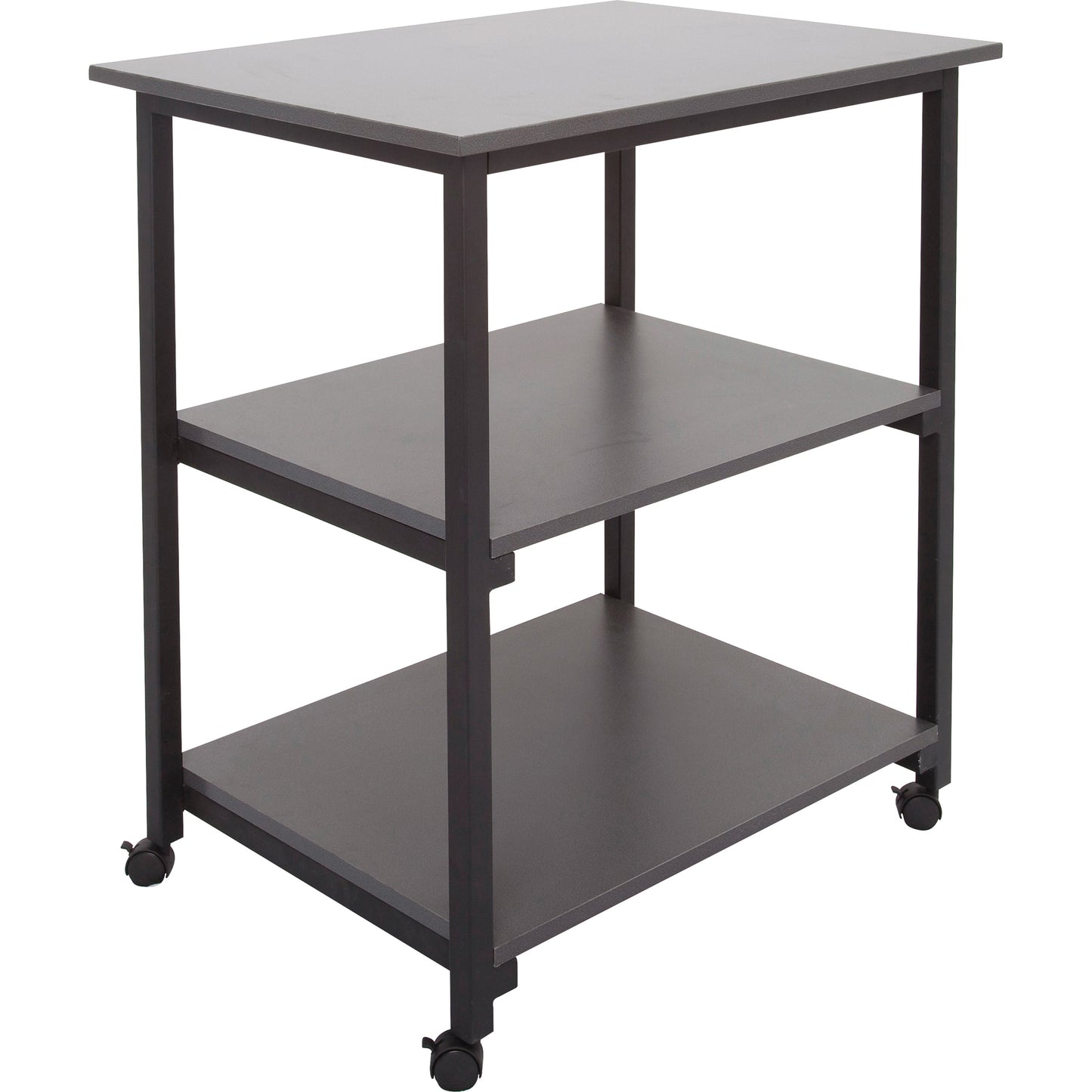 Trolley 3 Tier Rapid Line 800W X 600D X 900H Ironstone_1015624_TR3