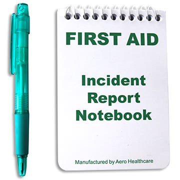 Aero Healthcare Notepad And Pencil In Bag For First Aid Kit 1017318 ASN096P
