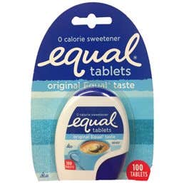Equal Sweetener Tablets Pack 100 1018834 055306