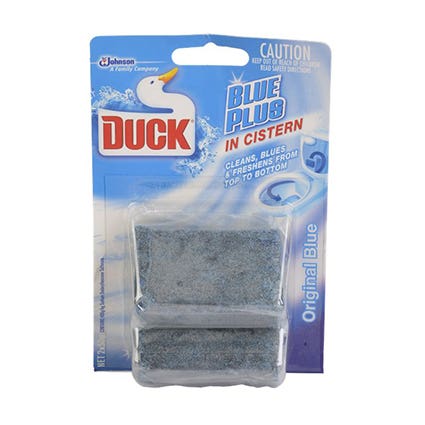 Duck Blue Flush In Cistern Original 50g Pk 2 Blue 1020070 387501