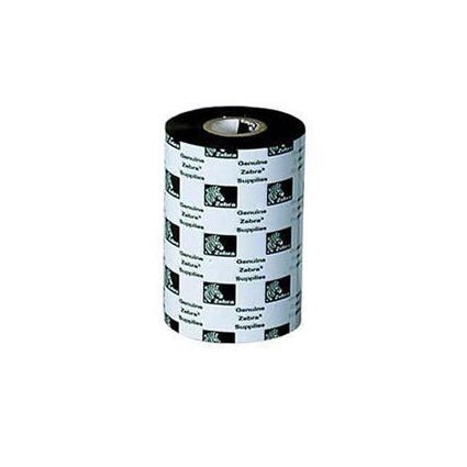 Zebra Wax Resin Ribbon 110mmwx70M 0.5In Core Black 1021159 R10466