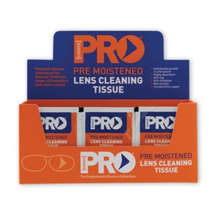 Prochoice Alcohol Free Lens Cleaning Wipes White Box 100 1022018 LC100AF