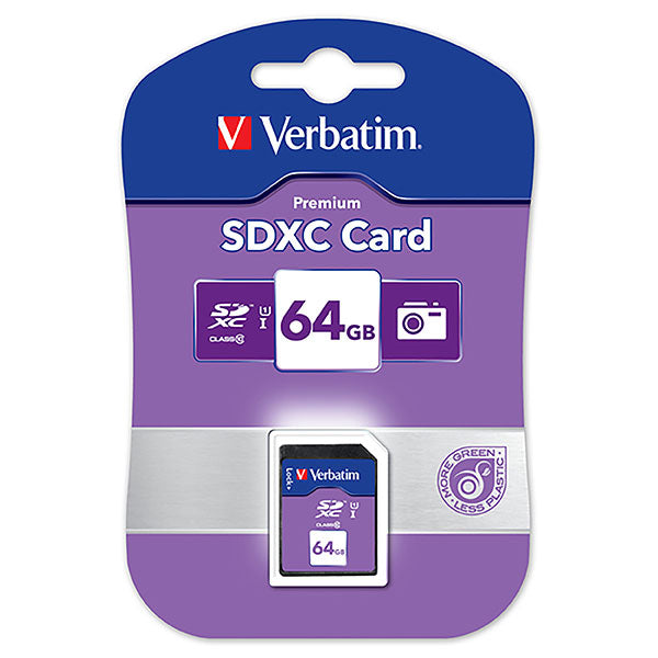 Verbatim Memory Card Class 10 SDXC 64GB_1022020_44024