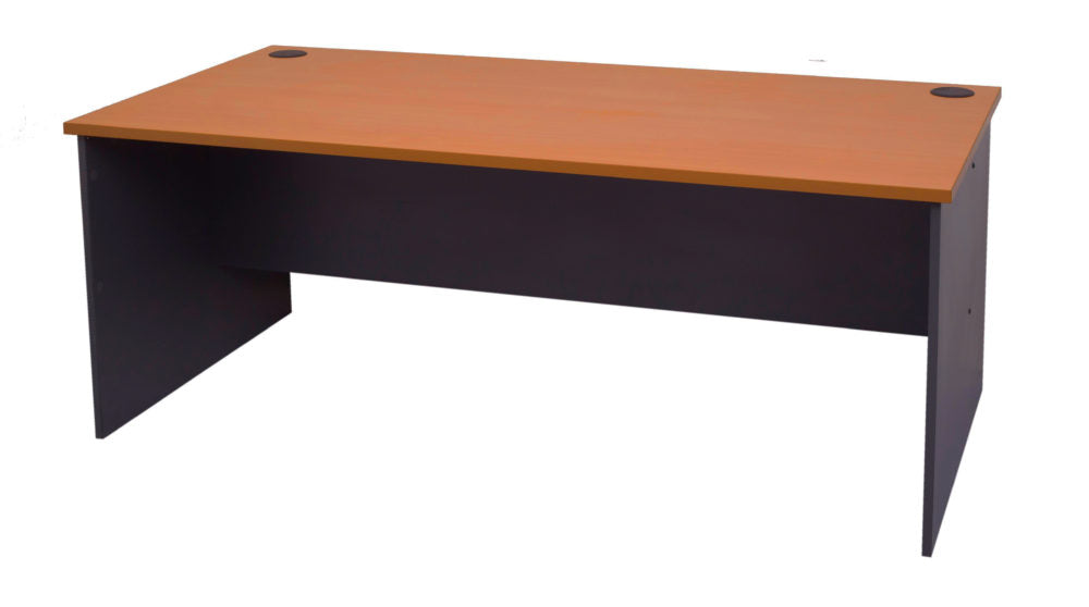 Rapid Worker Desk Open 1800Wx900Dx730H Cherry/Ironstone_1022046_CDK189 C/I