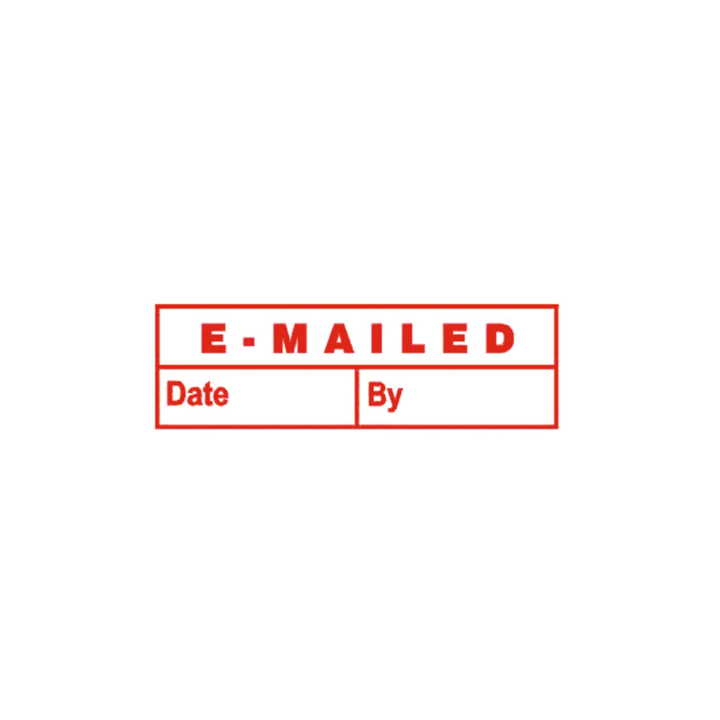 Deskmate Pre-Inked Office Stamp Emailed Date By 35X10mm Red_1022086_0273460