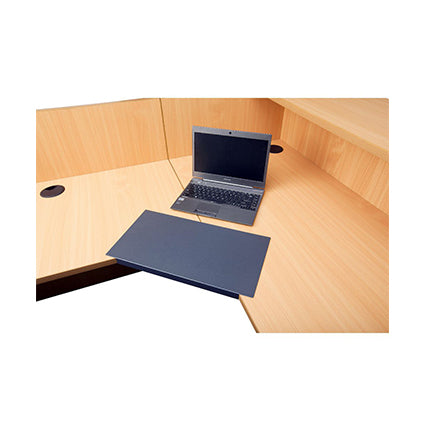Rapid Keyboard/Desk Lozenge 33Mm Graphite Ripple_1027117_LOZENGE33 GR