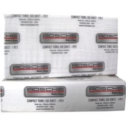 Rosche 6304 Modern Range Hand Towel Compact 150 Sheets 1 Ply 250X190mm 16 1033261 6304