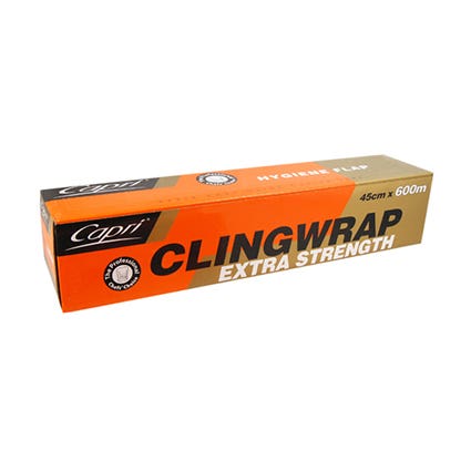 Capri Cling Wrap Dispenser Roll 450mm X 600M 1034071 C-CW45D