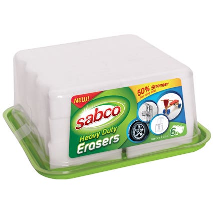 Sabco Heavy Duty Eraser Pads 1034627 SAB60039