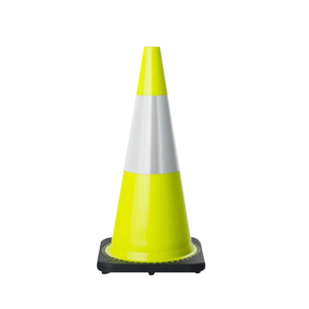 Traffic Cone 700mm Lime Green Refective 103604 CO1231R