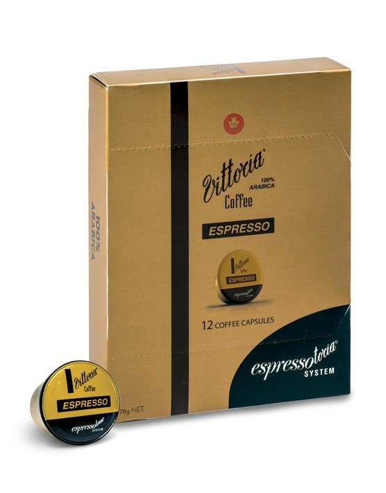 Vittoria Coffee Capsules Espresso Pack 12 1036207 3424