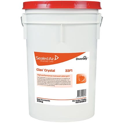 Diversey Washing Powder Clax Crystal High Performance 20kg 1037294 4010062