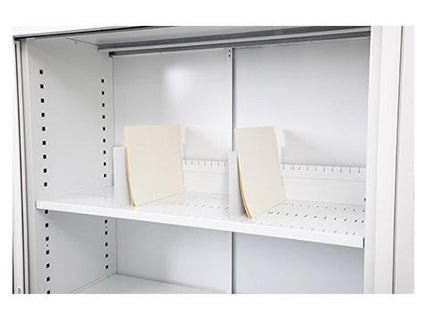 Rapid Go Tambour Slotted Shelf Ws 1200 White China_1037725_GG12SLOT-N