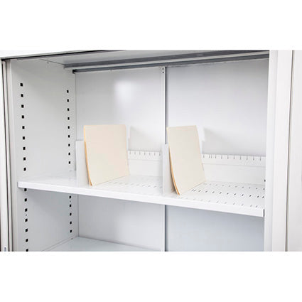 Rapid Go Tambour Shelf Divider Ws (5) White China_1037726_GSD7-N WC