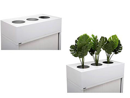 Rapid Go Tambour Planter Box 1200Mm White_1037728_PB1200