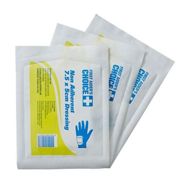 Non Adherent Dressing 5x7.5cm Pack 6 1038077 881208