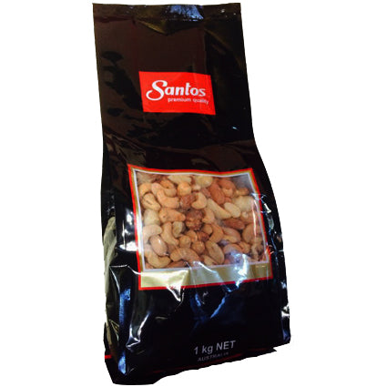 Santos Premium Unsalted Mix Nuts 1Kg_1038630_471507