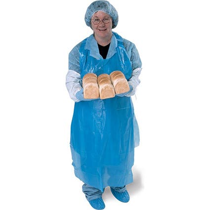 Pro-Val Disposable Apron Polyethylene Blue (500) 1038734 DPEAB500 NLA