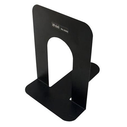 Deli Book End 9262 Metal 140X190mm Black_1039369_9262