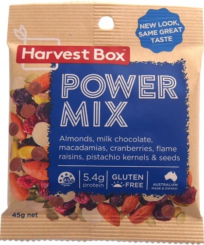 Harvest Box Snack Pack Power Mix 45G Pack 10 1039849 SP1028