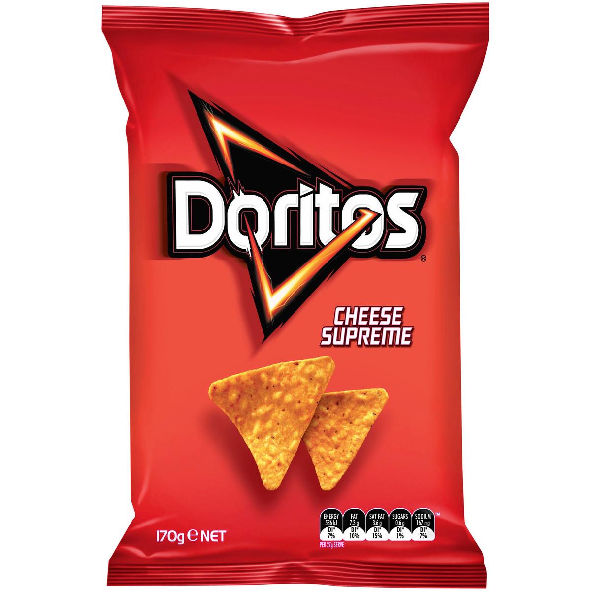 Doritos Cheese Supreme Corn Chips 170G_1042174_298205