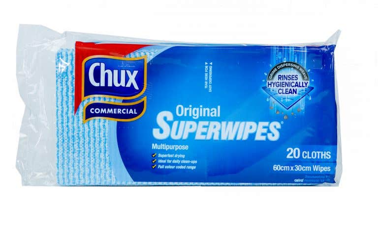 Blue Reg Superwipes 60X30cm 20 Pcs 1042770 19760