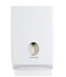Aquarius Compact Hand Towel Dispenser 70240 White 1044257 70240