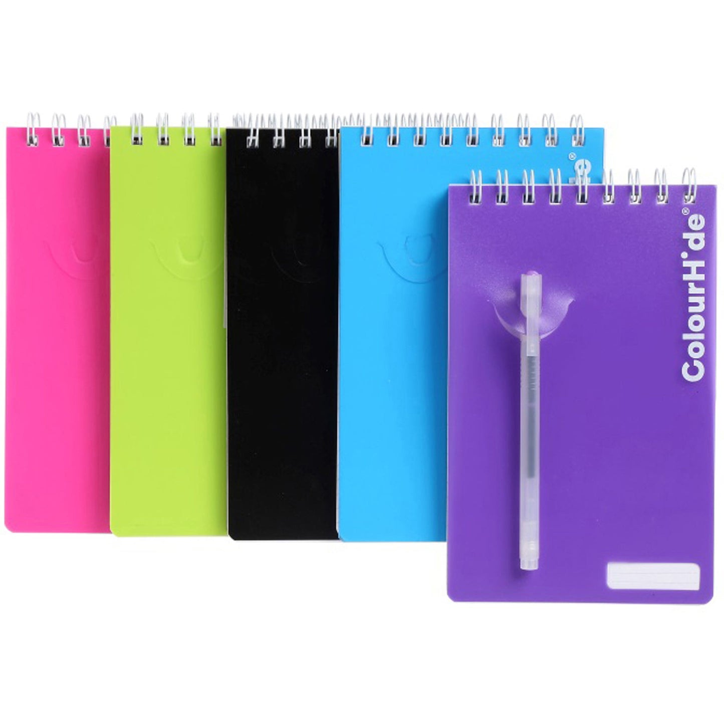 Colourhide Reporters Notebook 210X127mm 200 Pages Assorted 1044777 1715799M
