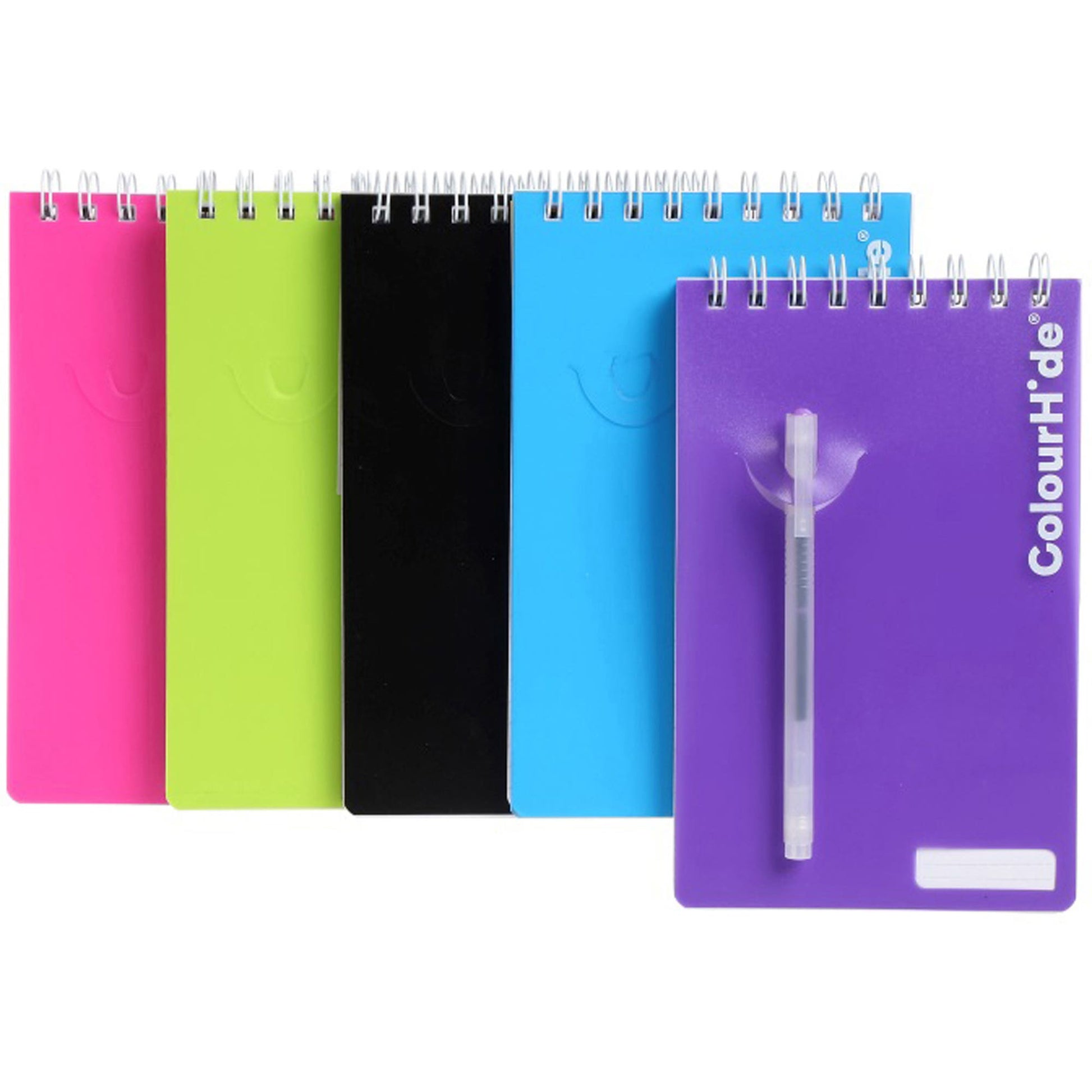 Colourhide Reporters Notebook 210X127mm 200 Pages Assorted 1044777 1715799M