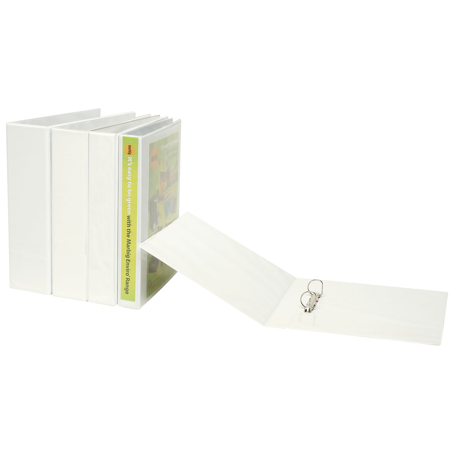 Marbig Binder Insert Clearview Ring A5 2D 25mm White_1044990_5001108