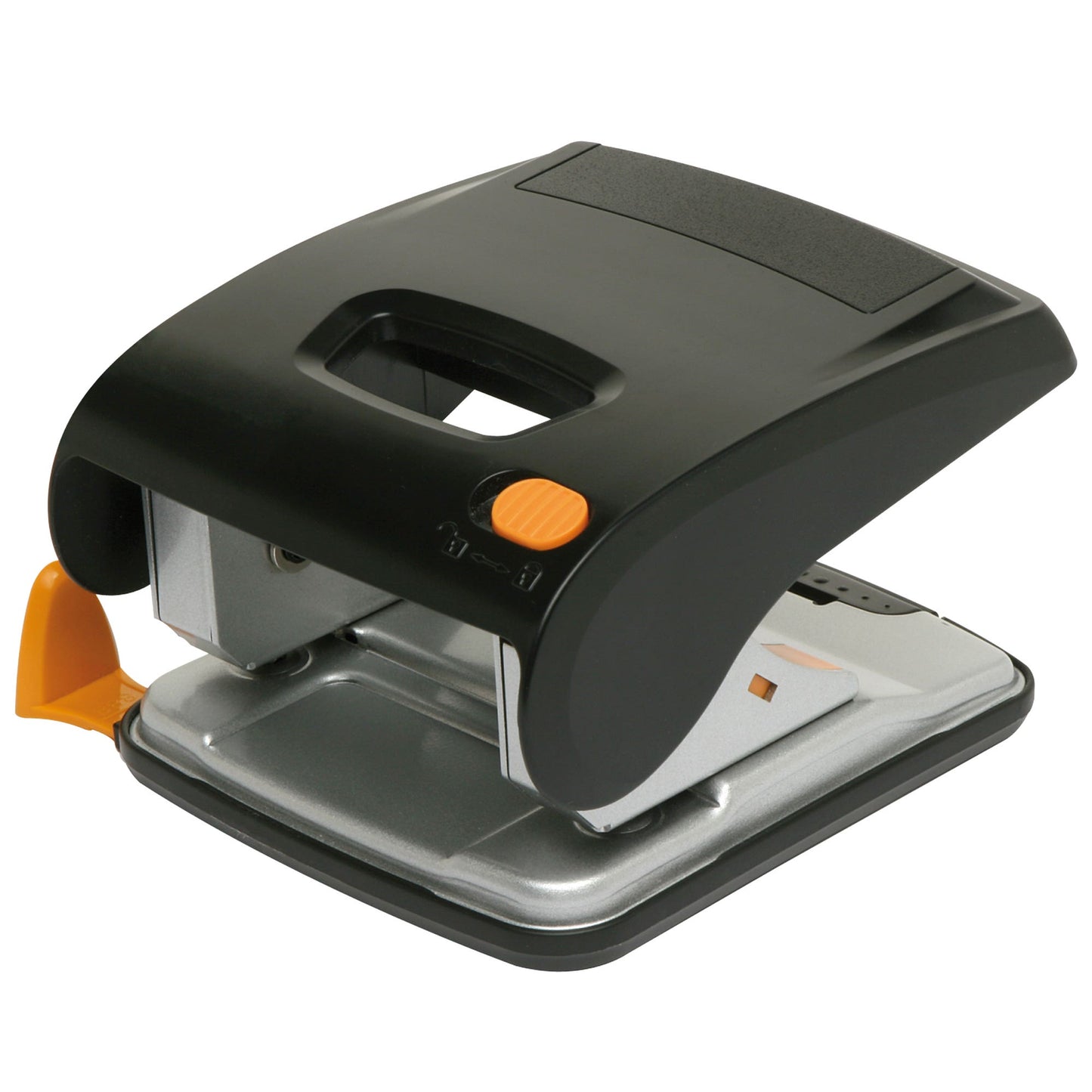Marbig Low Force 2-Hole Punch 30 Sheet Black 1045073 88033