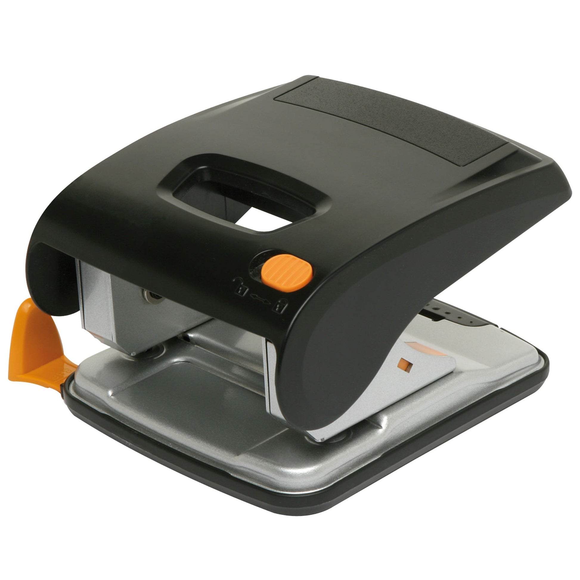 Marbig Low Force 2-Hole Punch 30 Sheet Black 1045073 88033