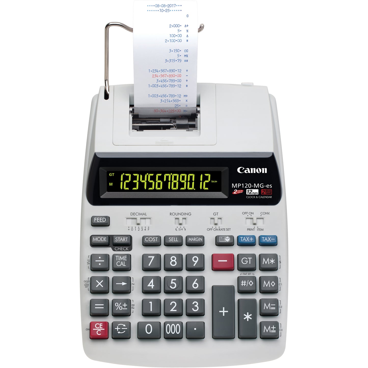 Canon Calculator Mp120Mgii 12 Digit Printing_1045184_MP120MGII