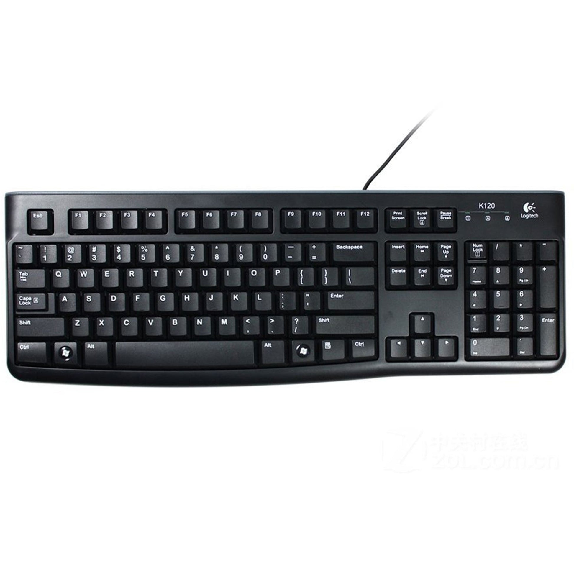 Logitech K120 Wired Keyboardblack 1045299 920-002582