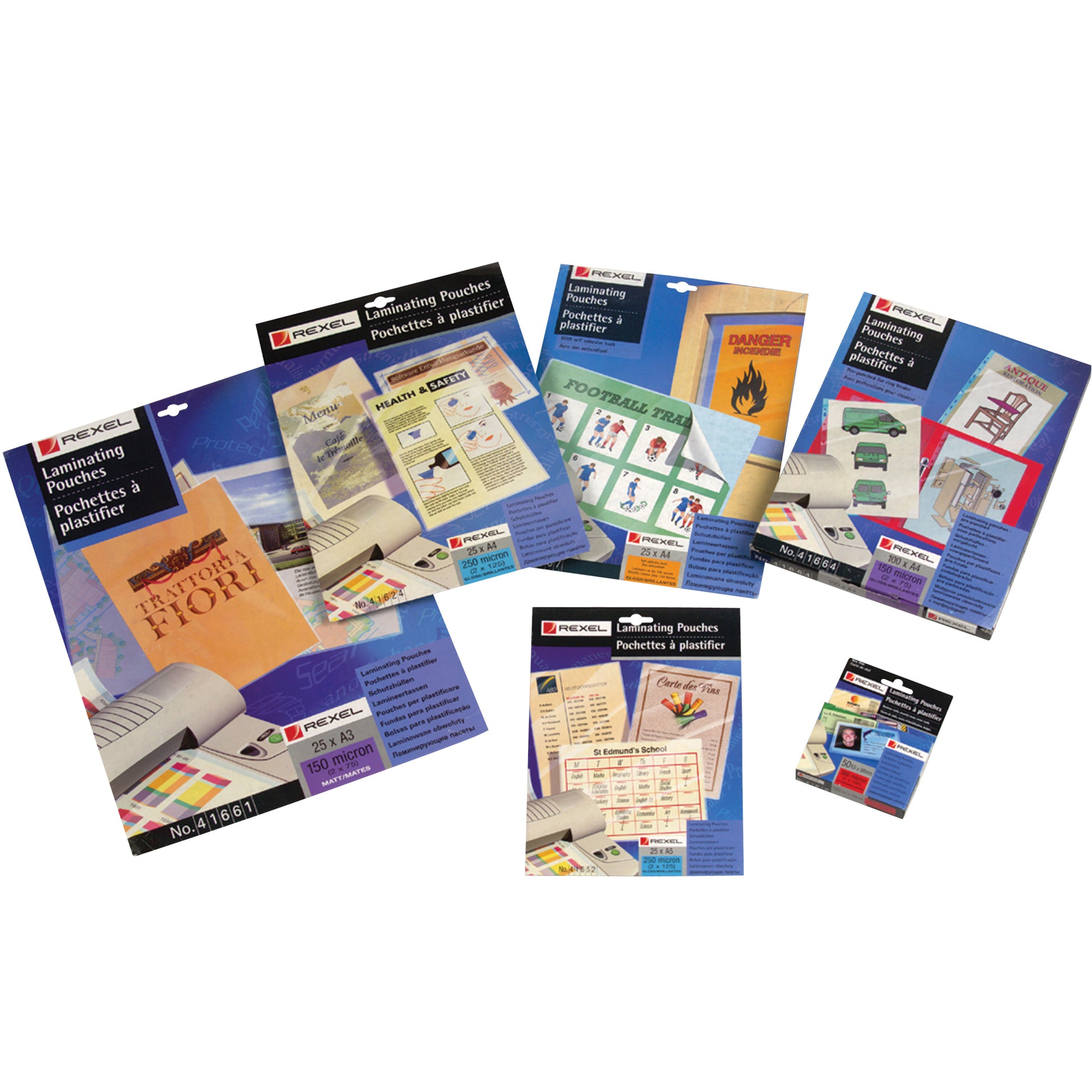 Rexel Laminating Pouch A4 180 Micron Gloss Pack 25_1045485_41625