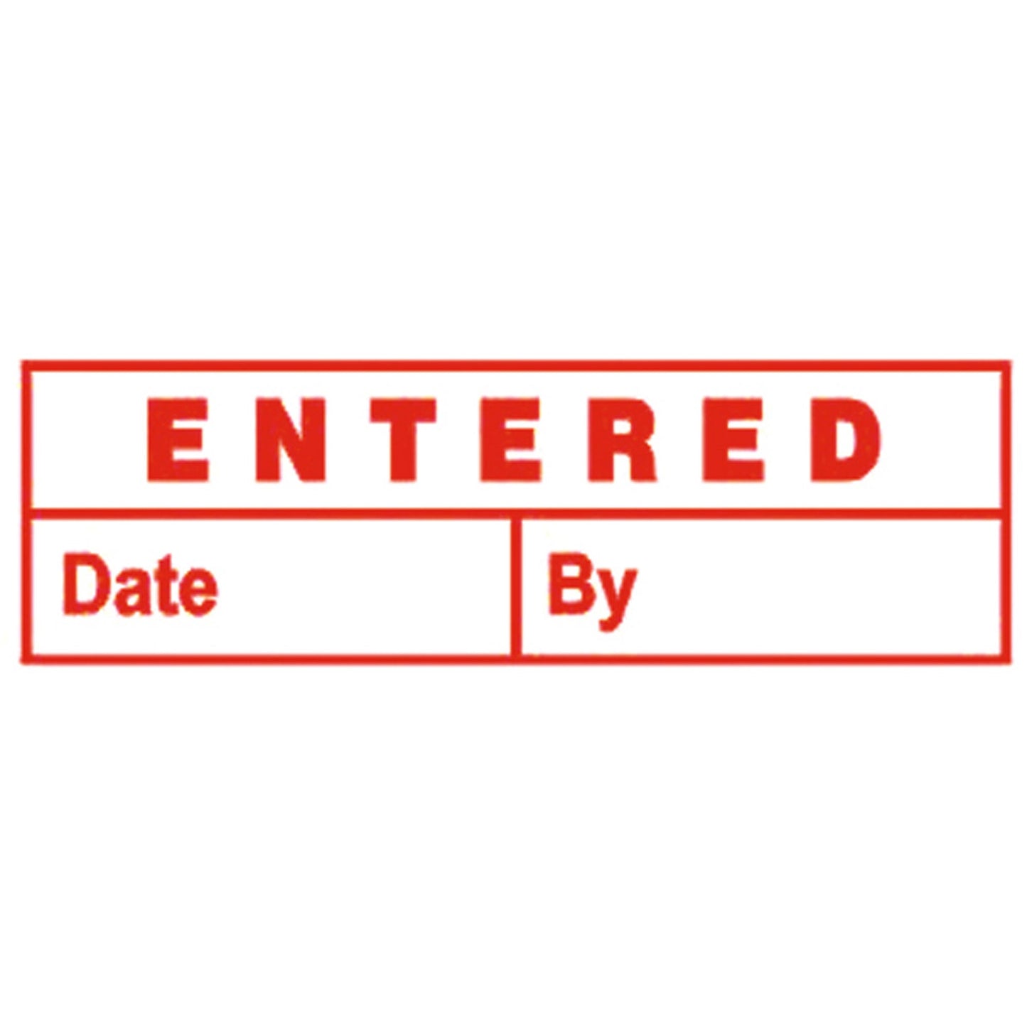 Deskmate Pre-Inked Stamp Entered Date By 35X10mm Red 1045557 0273550