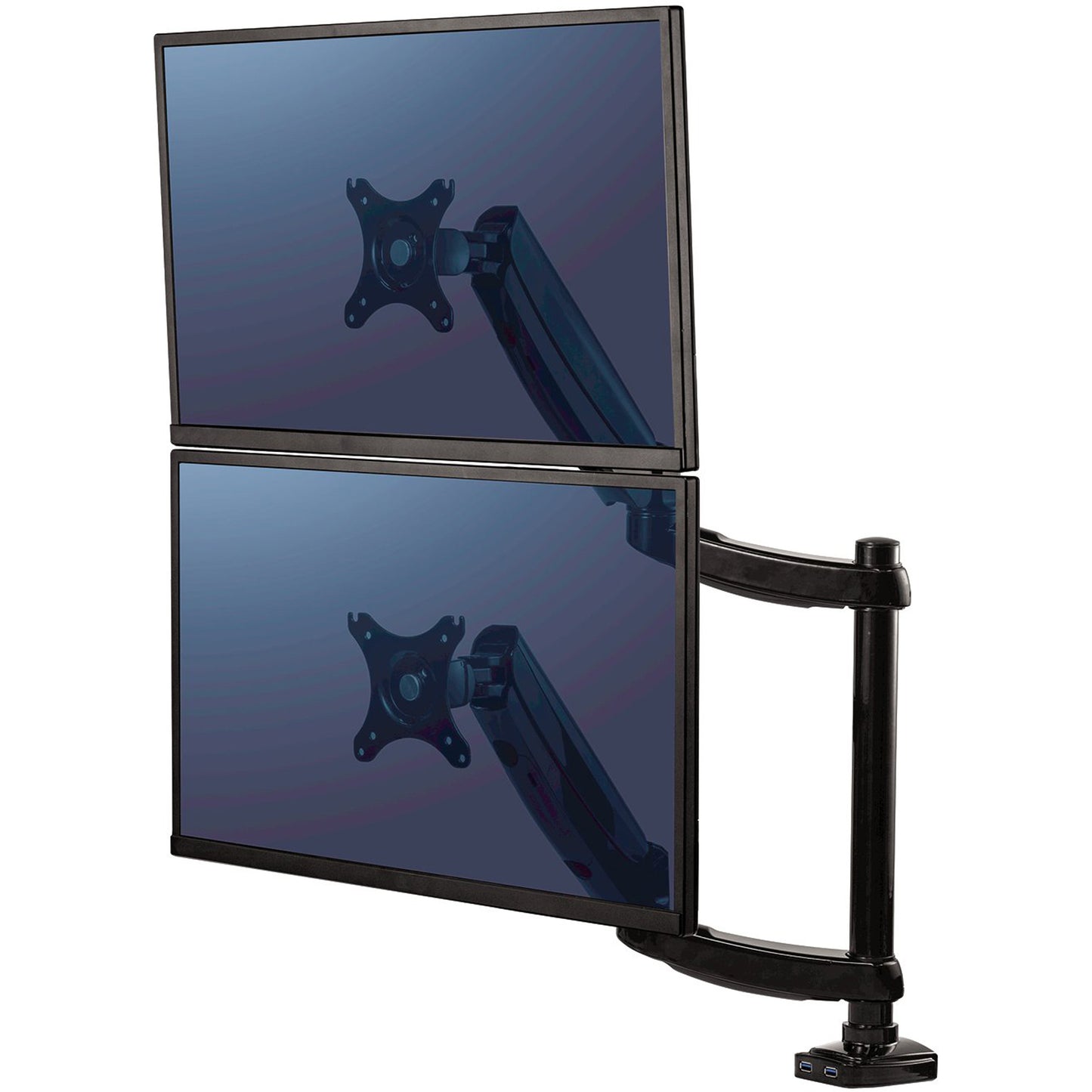 Fellowes Monitor Arms Platinum Series Dual Stacking_1045611_8043401