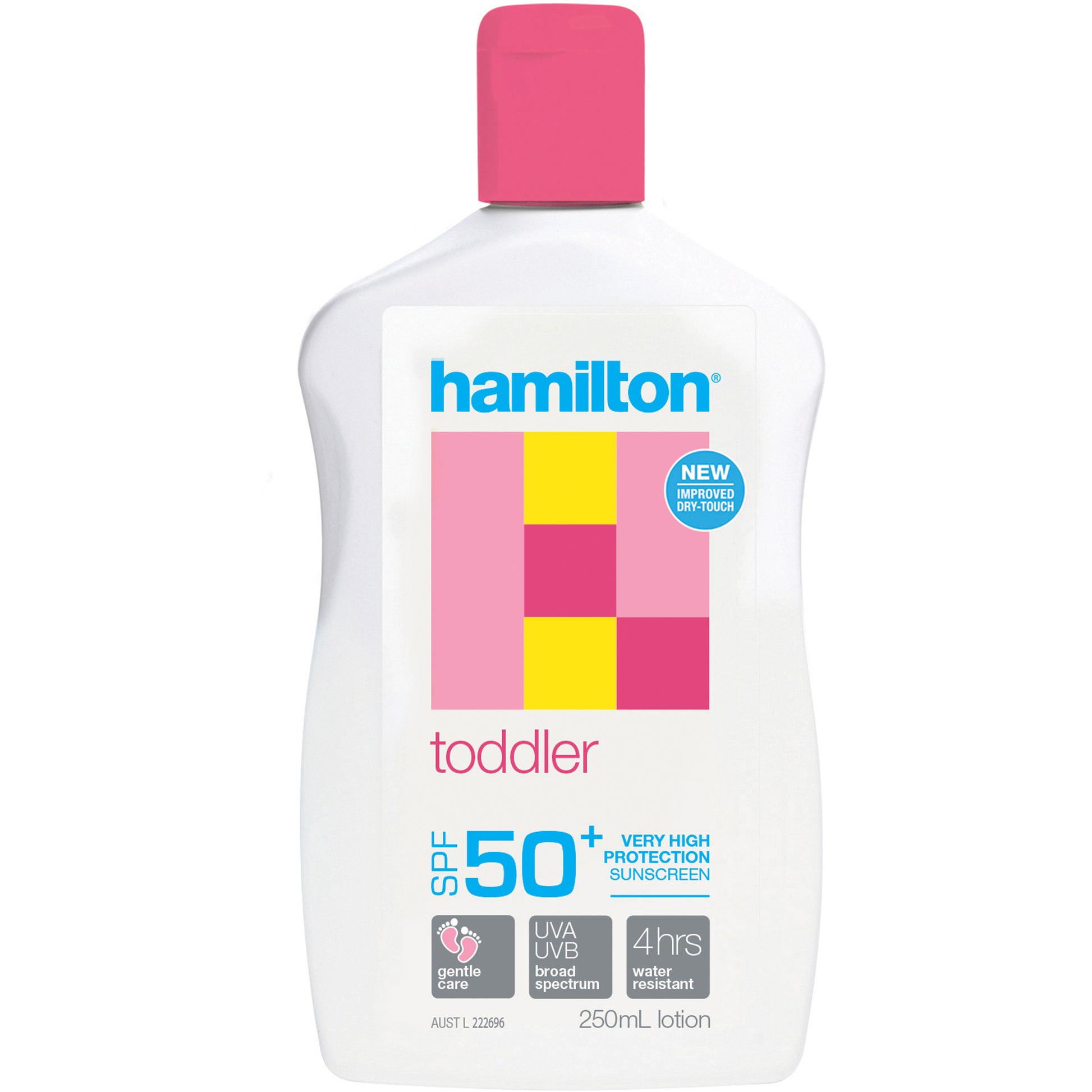 Hamilton Sunscreen Toddler Lotion SPF50+ 250ml_1045736_7221KP