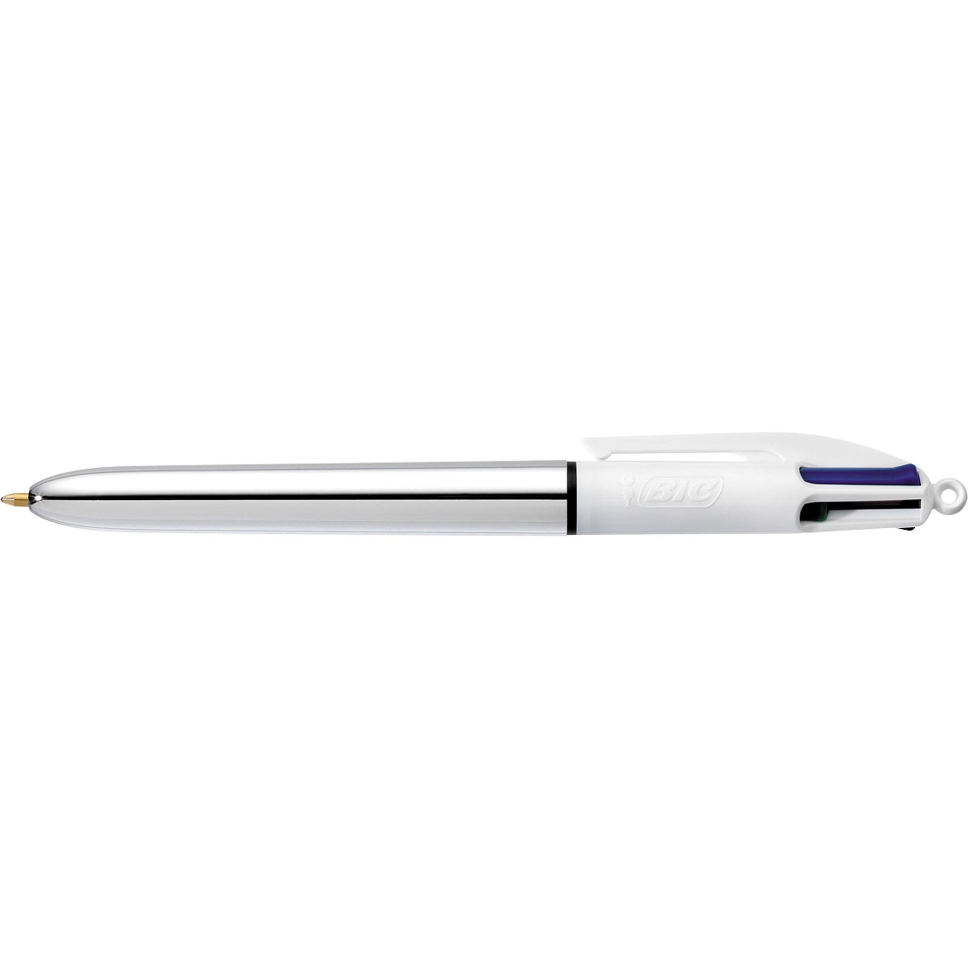 Bic Retractable Ballpoint Pen 4 Colour Shiny Pk12 1045986 02230