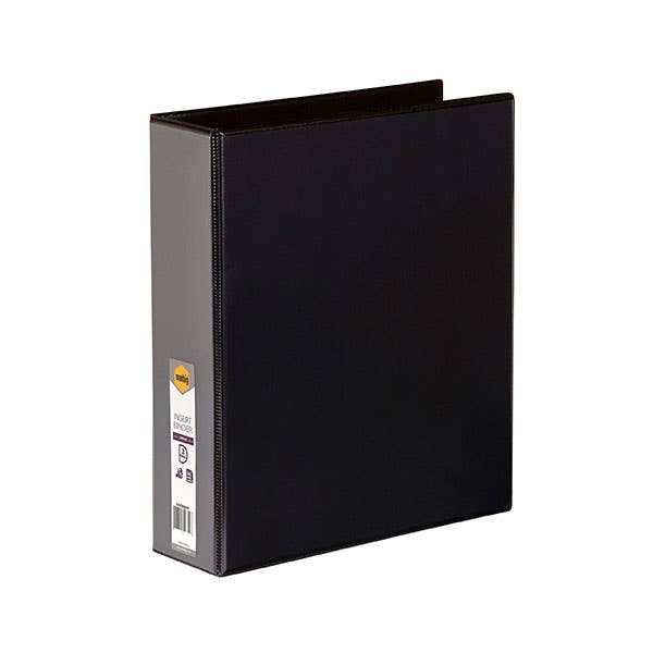 Marbig Enviro Insert Binders A4 2D 50mm Black 1046020 45272