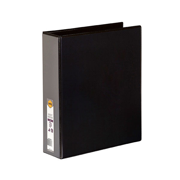 Marbig Enviro Insert Binders A4 3D 50mm Black_1046021_5423002B