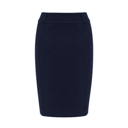 Ladies Skirt Bs734L Knee Length Navy Size 10_9024523_BS734L-NAVY-10