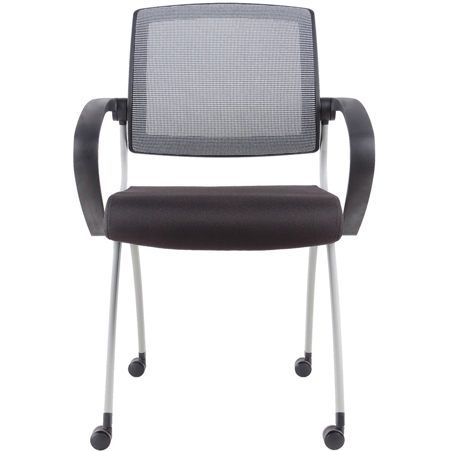 Zoom Chair Mesh Back Training And Conference Foldable With Nesting Capabili_1047782_ZOOM BL