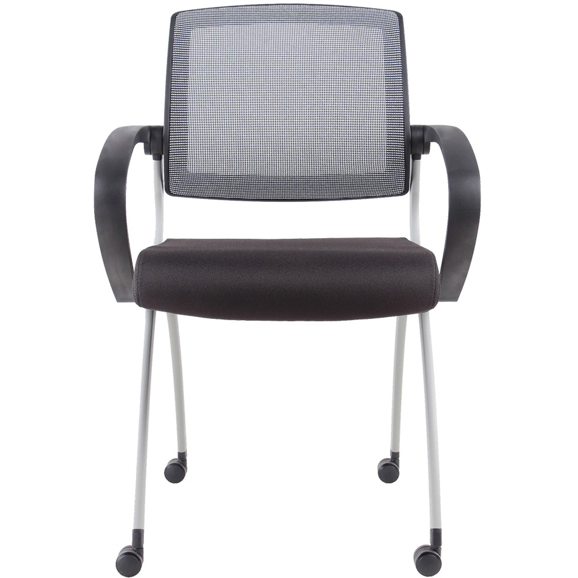 Zoom Chair Mesh Back Training And Conference Foldable With Nesting Capabili_1047782_ZOOM BL