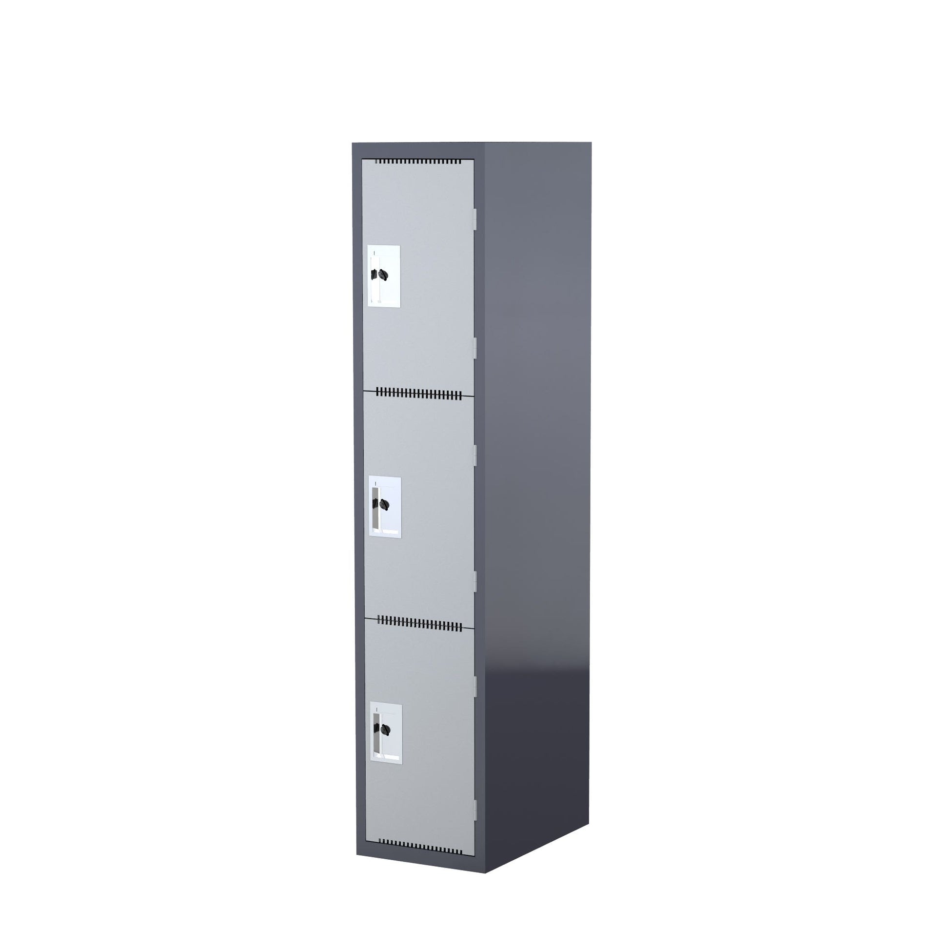 Steelco Hd School 3 Door Locker 1830H X 380W X 580D Starter 2 Tone Light G 1048480 SL3DS