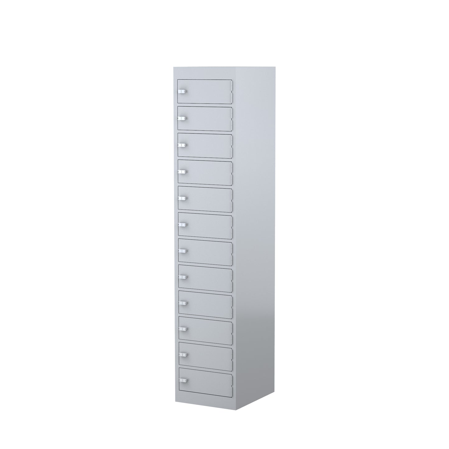 Steelco 12 Door Locker - 1830H X 380W X 460D Silver Grey_1048490_LK12380