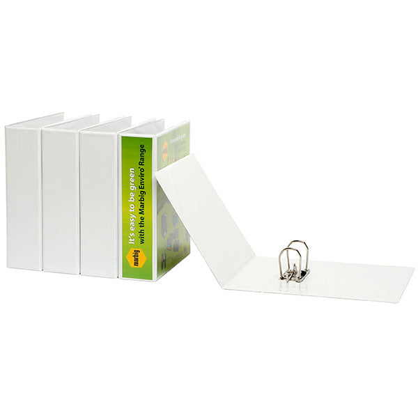 Marbig Binder Insert Clearview Lever Arch A4 White_1048914_6405008